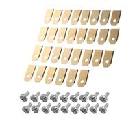 Shiketong Kit De Tornillos De Hoja,Compatible con Husqvarna,Compatible con Gardena,Acero Inoxidable,para Cortacésped Robótico,Accesorio De Hardware(30Pcs Gold)