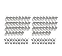 Shiketong Kit De Tornillos De Hoja,Compatible con Husqvarna,Compatible con Gardena,Acero Inoxidable,para Cortacésped Robótico,Accesorio De Hardware(60Pcs Silver)