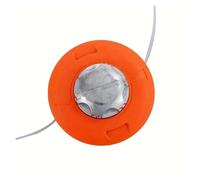 Shiketong Universal M10 Aluminum Nylon Brush Mower Bump Spool Grass Trimmer 2 Lines Cutter Head Thread Line String Saw Strimmer Garden Lawn Mower Blade(1 Pack)