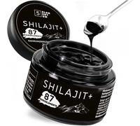 Shilajit Original Himalaya para hombres - 80% ácido fúlvico 25 g Premium Mumijo Shilajit alta dosis de montaña del Himalya I Cosecha de mano incluye cuchara dosificadora de 500 mg