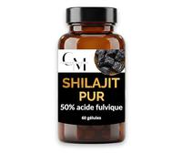 Shilajit Puro del Himalaya - 300 mg Alta Absorción - Valorado al 50% Ácido Fúlvico - Energía, Vitalidad & Enfoque - 60 Cápsulas Veganas - Corpus Mentis