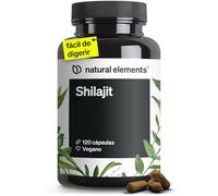 Shilajit puro del Himalaya Original - 120 Cápsulas de Mumijo Concentrado - Suplemento Ayurvédico - 1300mg por dosis diaria - Probado en Laboratorio, vegano y sin aditivos - Producido en Alemania