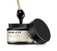 Shilajit Resina, Berrlly Resina Pura Shilajit Oro Norma 600mg con Más de 85 Minerales, Vegano, Shilajit para Soporte Energético - 30g