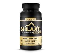 SHILAJIT | Shilajit PURO DEL HIMALAYA 1500 mg con Vitamina B6 | Energía, Sistema Inmune, Función Cognitiva y Rendimiento | Extracto Purificado | Sin Alérgenos | 60 Capsulas Veganas DRASANVI