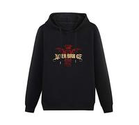 SHILIU YARD Alter Bridge Band Photo Men's Hoodies Unisex Black Cotton Print Pullover Sweatshirts L