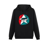 SHILIU YARD Amyl The Sniffers Caltex Men's Hoodies Unisex Black Cotton Print Pullover Sweatshirts S
