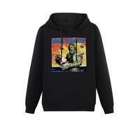 SHILIU YARD Angry Samoans Back from Samoa Punk Men's Hoodies Unisex Black Cotton Print Pullover Sweatshirts XL