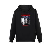 SHILIU YARD Annihilator Alice In Hell 1989 Men's Hoodies Unisex Black Cotton Print Pullover Sweatshirts XL
