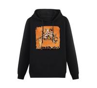 SHILIU YARD Arcade Fire Funeral Men's Hoodies Unisex Black Cotton Print Pullover Sweatshirts M