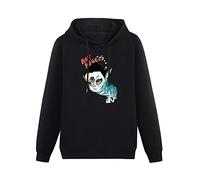 SHILIU YARD Art Angels Grimes Men's Hoodies Unisex Black Cotton Print Pullover Sweatshirts XL
