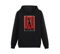 SHILIU YARD Grindhouse Tarantino Movie Promo Planet Terror Men's Hoodies Unisex Black Cotton Print Pullover Sweatshirts XXL