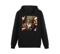 SHILIU YARD Haim Something To Tell You Men's Hoodies Unisex Black Cotton Print Pullover Sweatshirts M