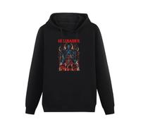 SHILIU YARD Hellraiser Blood & Bone Men's Hoodies Unisex Black Cotton Print Pullover Sweatshirts XXL