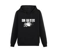 SHILIU YARD Sun Ra Omniverse Arkestra Men's Hoodies Unisex Black Cotton Print Pullover Sweatshirts XL