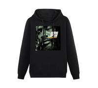 SHILIU YARD The Best of Burning Spear Winston Rodney Od Jamaican Reggae Men's Hoodies Unisex Black Cotton Print Pullover Sweatshirts L