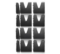 SHILONGBAIHUO 1 Set Organizador de Maletero Soporte de Fijación para Dacia Bigster AB 2025, Bloque de Sujeción de Carga Plástico PP Negro Robusto,2 Sets