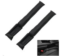 SHILONGBAIHUO 2 Piezas Relleno de Hueco de Asiento Interior de Coche para Ford KUGA 3 (III) 2019-2026, Almohadillas Relleno Coche Tapón Asiento,Black