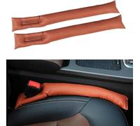 SHILONGBAIHUO 2 Piezas Relleno de Hueco de Asiento Interior de Coche para Honda CRV EX AWD 2019-2023 2024, Almohadillas Relleno Coche Tapón Asiento,Brown