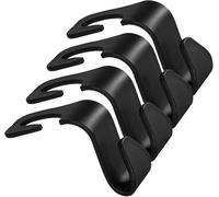 SHILONGBAIHUO 4 Piezas Ganchos para Asiento de Coche para Mazda CX-5 (KF) 07.2017-, Gancho Reposacabezas Coche, Organizador de Almacenamiento de Coche