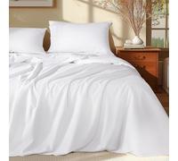 Shilucheng Juego de sábanas de 100% algodón Egipcio tamaño Queen, 1000 Hilos, sábanas de algodón de Lujo, Ropa de Cama y Fundas de Almohada Transpirables y refrescantes, Bolsillo de 40 cm de