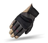 SHIMA AIR 2.0 Guantes Moto Hombre Cuero Homologados Corto Verano Motos Guante Ventilado Certificatos Con Protección Motorista Racing Protecciones Ventilación Verão (Masculino, Marrón, 4XL)