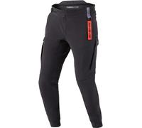 SHIMA Akira Pantalones textiles de moto, negro, Talla XL