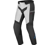 SHIMA Alpha Pantalones Textiles de Moto impermeables, negro-gris, tamaño 3XL para Hombres