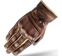 SHIMA Aviator Guantes de moto, marrón, Talla 2XL
