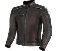SHIMA Blake Chaqueta de cuero para motocicleta, marrón, tamaño 3XL para Hombres