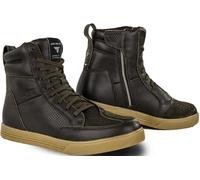 SHIMA Blake Zapatos de moto perforados, marrón, Talla 42