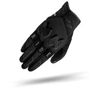 SHIMA DRIFT GLV Guantes Moto Hombre Cuero Homologados Corto Verano Motos Guante Ventilado Certificatos Con Protección Motorista Racing Protecciones Ventilación Verão (Masculino, Negro, L)
