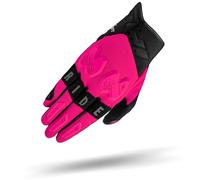 SHIMA DRIFT GLV Guantes Moto Mujer Cuero Homologados Corto Verano Motos Guante Ventilado Certificatos Con Protección Motorista Racing Protecciones Ventilación Verão (Femenino, Rosa, S)