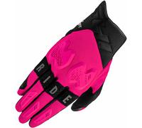 SHIMA Drift Guantes de moto para mujer, rosa/negro, Talla S