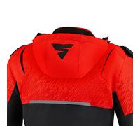 SHIMA DRIFT HOOD - Capucha para la Chaqueta SHIMA DRIFT de Hombre, Multicolor | Conexión con Cremallera (Rojo, ONE SIZE)