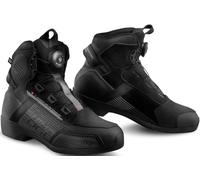 SHIMA EDGE VENTED Zapatos de moto para mujer, de piel, con ventilación, protectores de cuero, suela antideslizante, soporte para el tobillo, cremallera lateral, botas de motorista (mujeres,