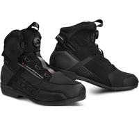 SHIMA Edge Zapatos de moto impermeables, negro, tamaño 43 para Hombres