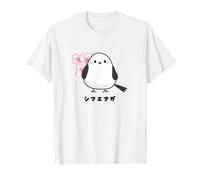 Shima Enaga Bird Cherry Blossoms Japón Hokkaido Snow Fairy Camiseta