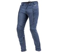 SHIMA GHOST BLUE, Jeans de motocicleta para hombres de Kevlar blindado con protectores (Azul, 34)