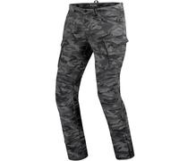 SHIMA GIRO 2.0 Pantalon Moto Hombre - Pantalones DuraQL Regular Fit Elásticos de Carga Hombre con Prottecion de Rodilla y Cadera, DuraQL, Bolsillos Laterales (Camo, 32 LONG)