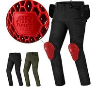 SHIMA Giro 3.0 Pantalones textiles de moto, negro, tamaño 34 para Hombres