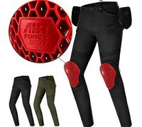 SHIMA Giro 3.0 Pantalones textiles de motocicleta para mujer, negro, tamaño 24 30