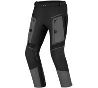 SHIMA Hero 2.0 Pantalones textiles impermeables para motocicletas, negro/gris, Talla 3XL