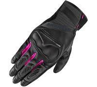 SHIMA Hero Guantes de moto para mujer, negro-rojo, tamaño XS