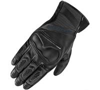 SHIMA Hero GLV Guantes Moto Mujer Cuero Homologados Corto Verano Motos Guante Ventilado Certificatos con Protección Motorista Racing Protecciones Ventilación Verão (Femenino, Negro, S)