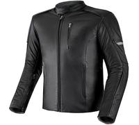 SHIMA Hunter+ 2.0 Chaqueta de cuero para motocicleta, negro, Talla 3XL