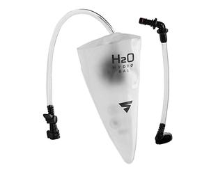 SHIMA HYDROBAG - Depósito de Agua para los Trajes Apex y STR 2.0. Capacidad de 0,5 L, Tubo Extraíble, Fácil Recarga, Montado en la Joroba Aerodinámica (Gris, One Size)
