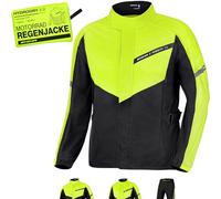 SHIMA HYDRODRY 2.0 Impermeable Chaqueta Ropa Moto Hombre Mujer Chubasquero Capa de Iluvia para Traje Agua Visibilidad Transpirable Impermeável Invierno (Chaquetas Unisex, Fluo, M)