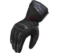 SHIMA INVERNO Guantes Moto Hombre Cuero Homologados Largo Termicos Motos Guante Ventilado Certificatos Con Protección Motorista Frio Protecciones Ventilación lluvia (Hombre, Negro, 3XL)