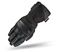 SHIMA INVERNO Guantes Moto Hombre Cuero Homologados Largo Termicos Motos Guante Ventilado Certificatos Con Protección Motorista Frio Protecciones Ventilación lluvia (Hombre, Negro, XXL)