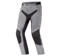 SHIMA JET Paneles MESH Transpirables, Membrana Impermeable y Extraíble, Protector de Espalda de Nivel 2 Incluido, Ajustes Avanzados (Hombre, Pantalones, Gris, S)